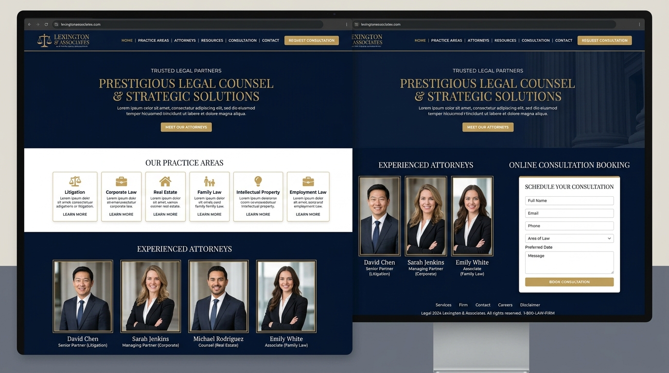 Vanguard Hukuk & Danışmanlık - Web Tasarım Demosu